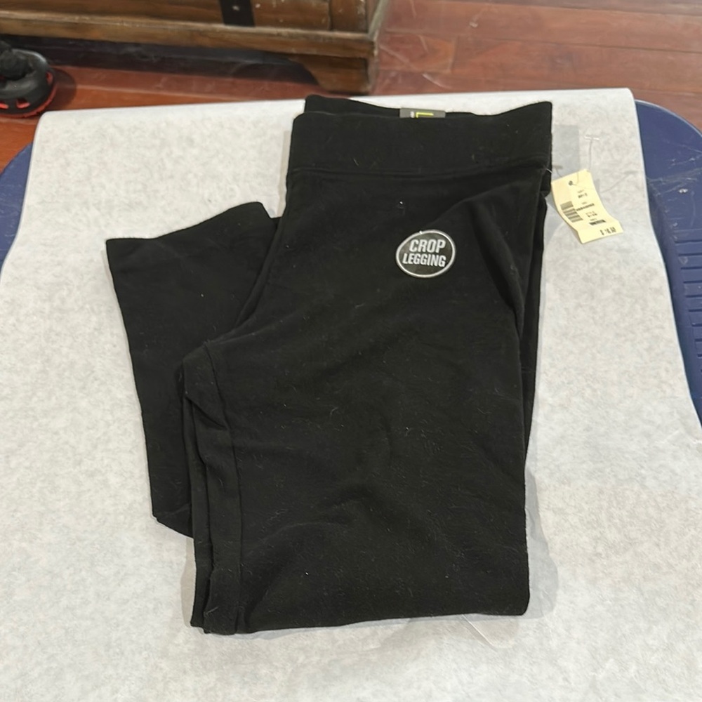 Black Crop Legging for Kids